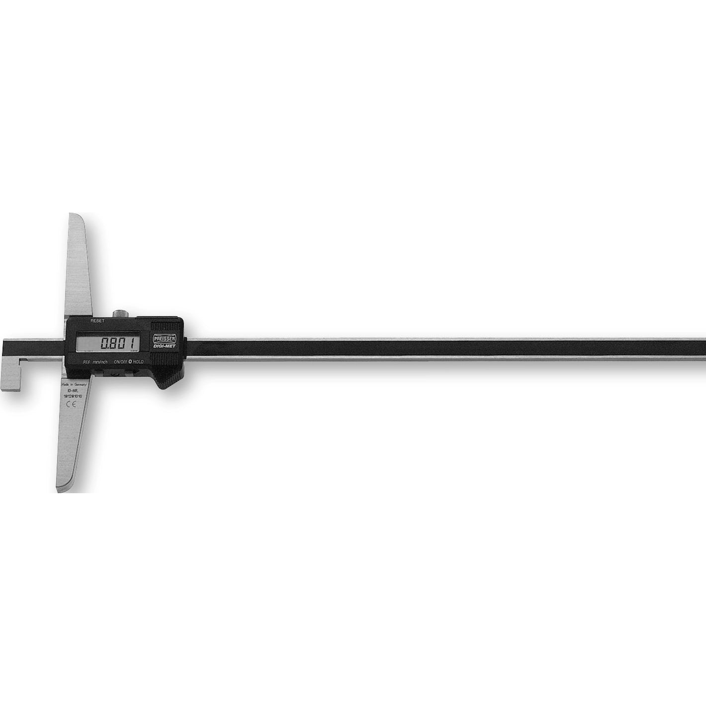 DIGI MET Digital Leg Style Depth Gauge - Precision Measuring Tool for Woodworking, Metalworking & Machining | Perfect for Engineers, DIY Projects & Industrial Use