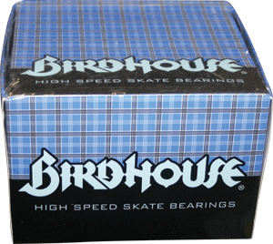 Premium ABEC 3 Skateboard Bearings - 10 Pack with Plaid Birdhouse Design | High-Speed Performance for Skateboards, Longboards & Scooters | Perfect for Street Skating, Park Riding & Commuting