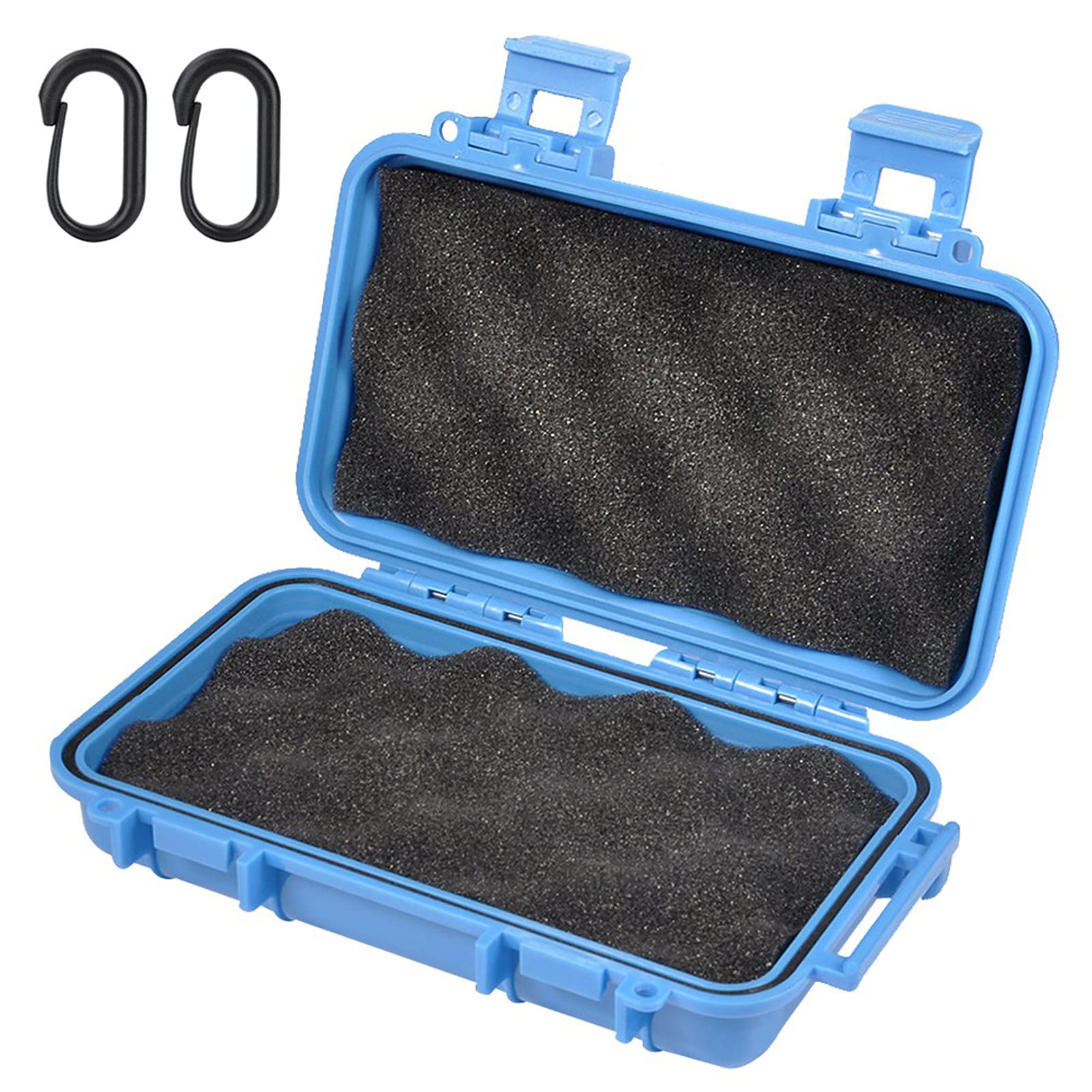 Waterproof Dry Box with U-Shape Buckles - Plastic Storage Case for Camping, Fishing, Boating & Outdoor Gear Protection | Portable Airtight Container for Electronics, Documents & Valuables