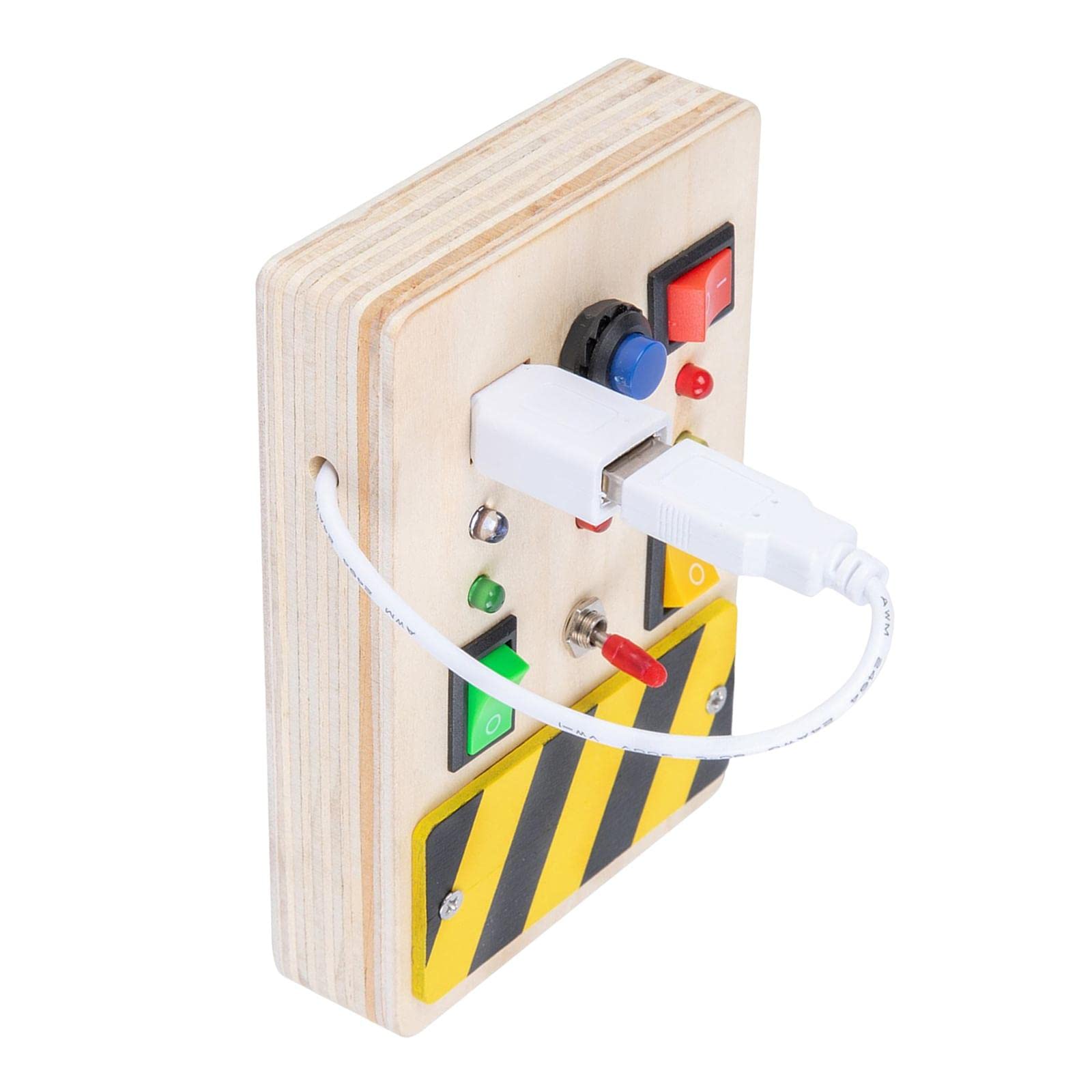Montessori Plug Socket Electrical Switch Learning Toys for Kids - Indoor Educational Cognitive Game for Toddlers - Perfect for Home Schooling & Early Childhood Development