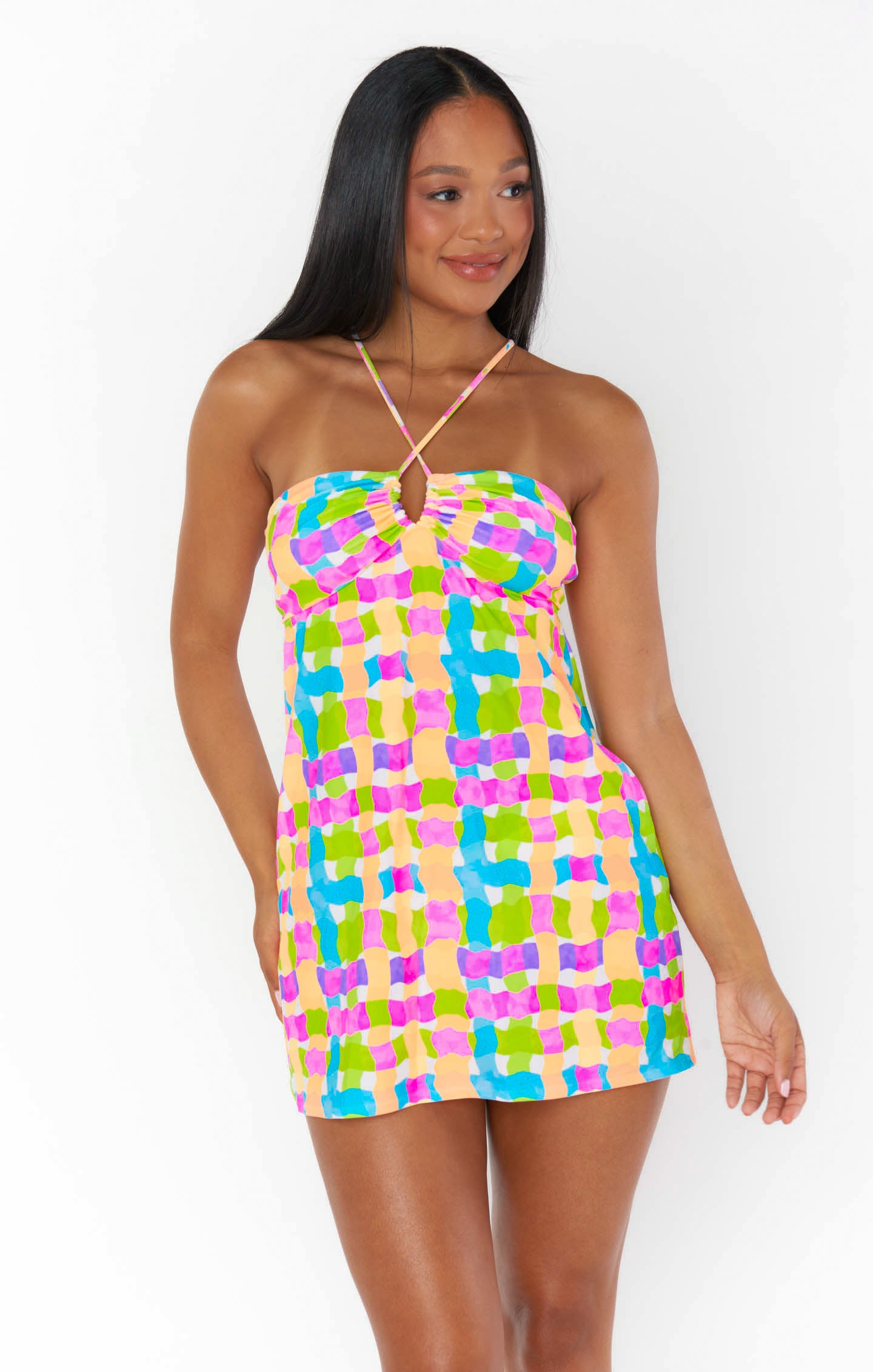 MG Micro Mini Dress for Women - Sexy Summer Beach Picnic Party Outfit | Perfect for Vacation, Date Night & Music Festivals
