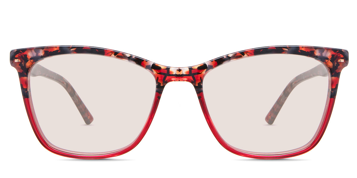 Paisley Print Women's Prescription Tinted Glasses - Stylish & UV Protection for Outdoor Activities, Driving, and Fashion Accessories