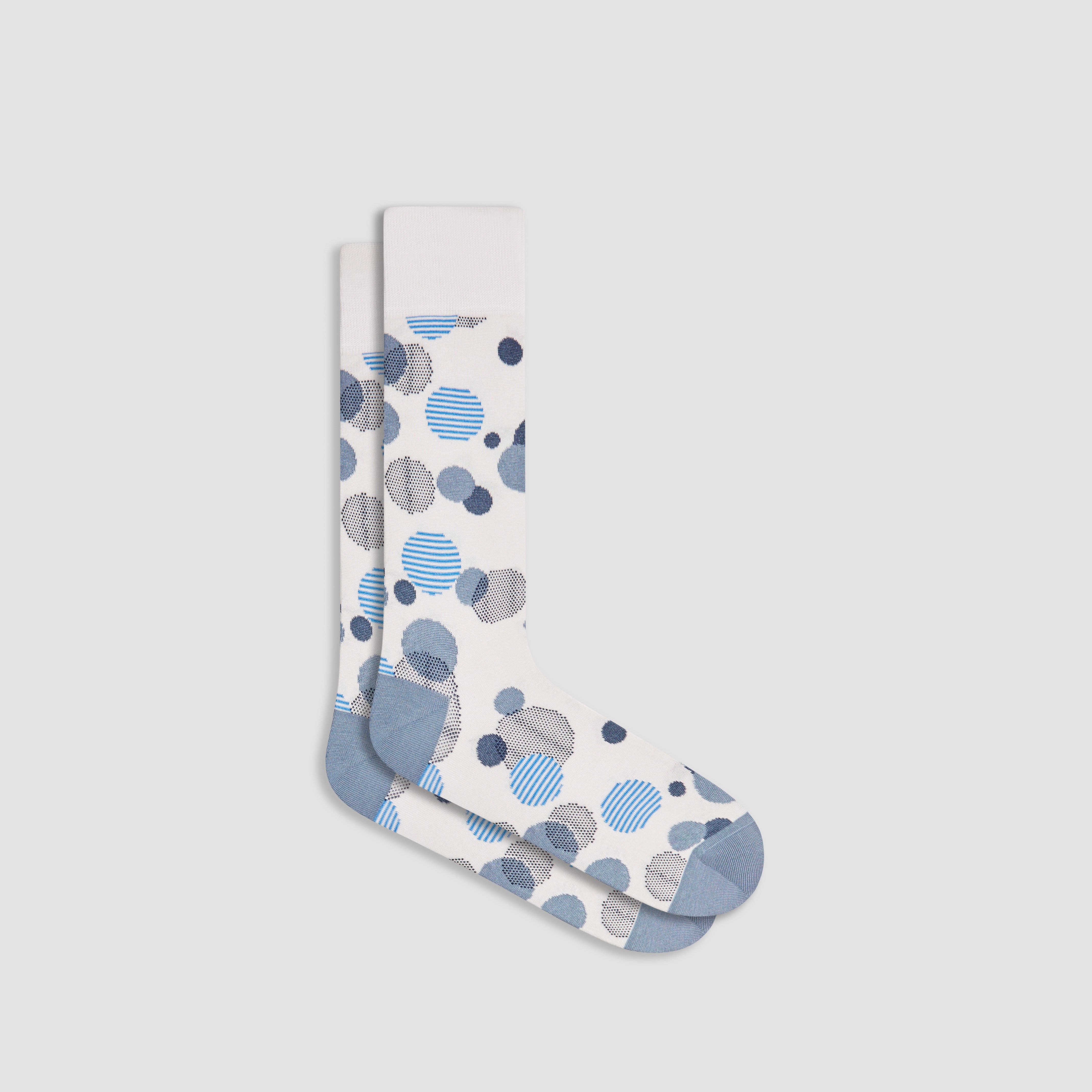 Geometric Pattern Mid Calf Socks for Women - Trendy Crew Socks for Casual Wear, Workout & Fashion Outfits