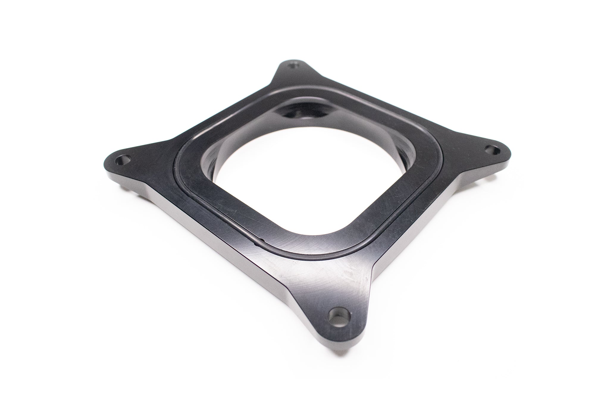 4150 to 102mm Billet EFI Throttle Body Adapter Flange 10-13019 - High Performance Upgrade for Carburetor to EFI Conversion - Perfect for Racing, Hot Rods & Custom Engine Builds
