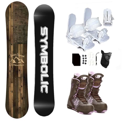 10 Silence Brown Lav Boot+Wht Binding