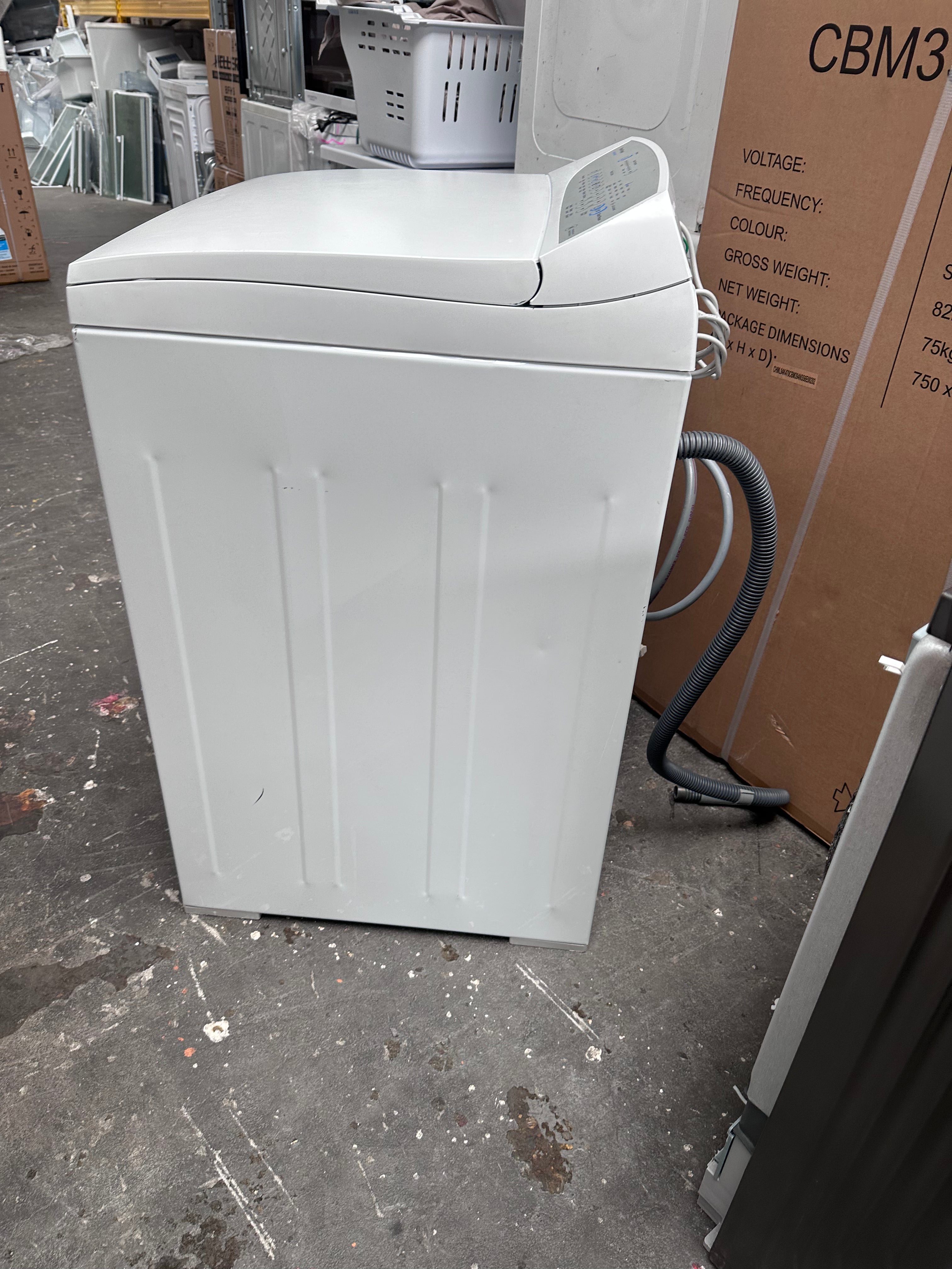 Fisher & Paykel 7kg WashSmart Top Loader Washing Machine - Certified Refurbished | Energy Efficient Laundry Solution for Small Homes & Apartments