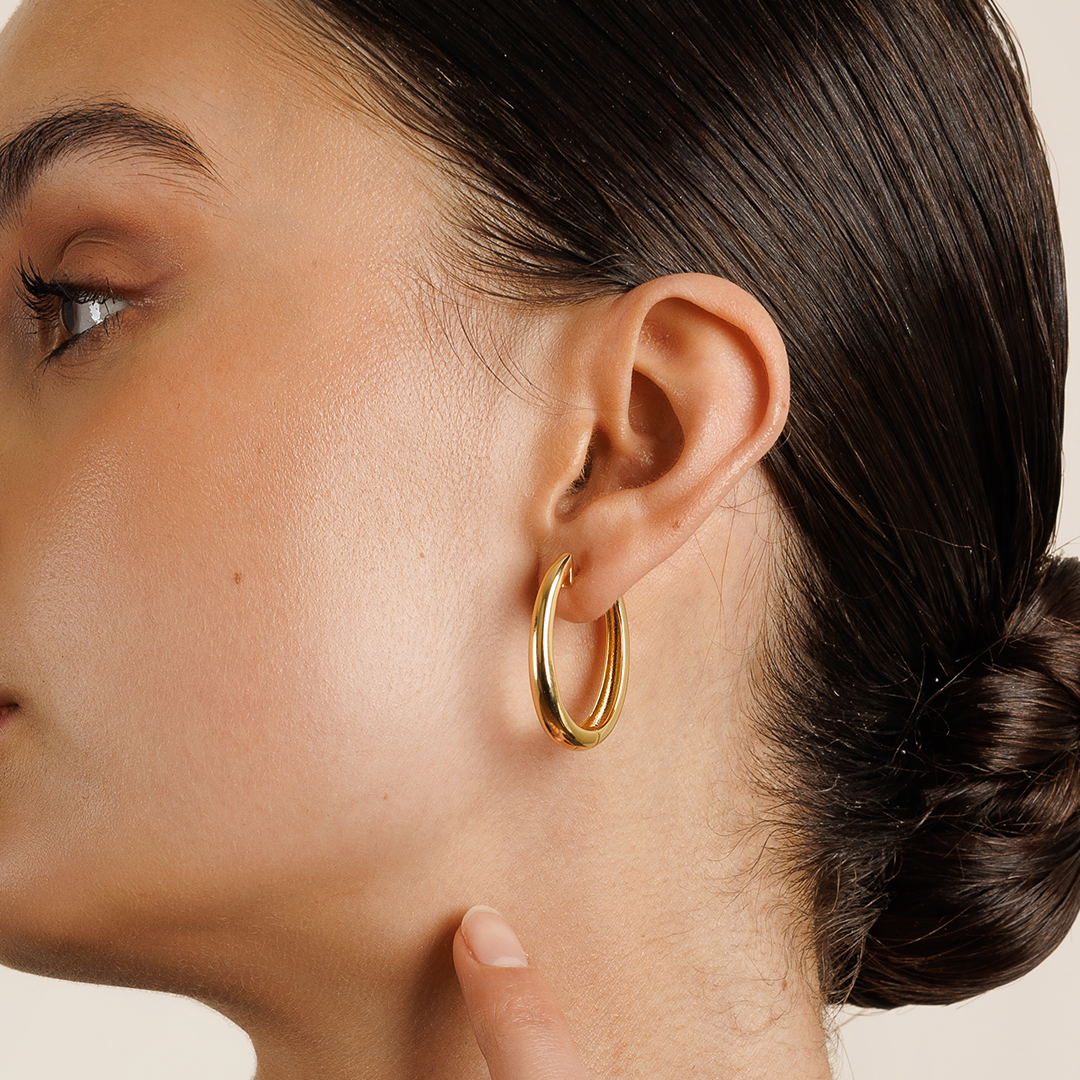 Violet Hoop Earrings for Women - Trendy Dainty Purple Jewelry for Everyday Wear & Special Occasions