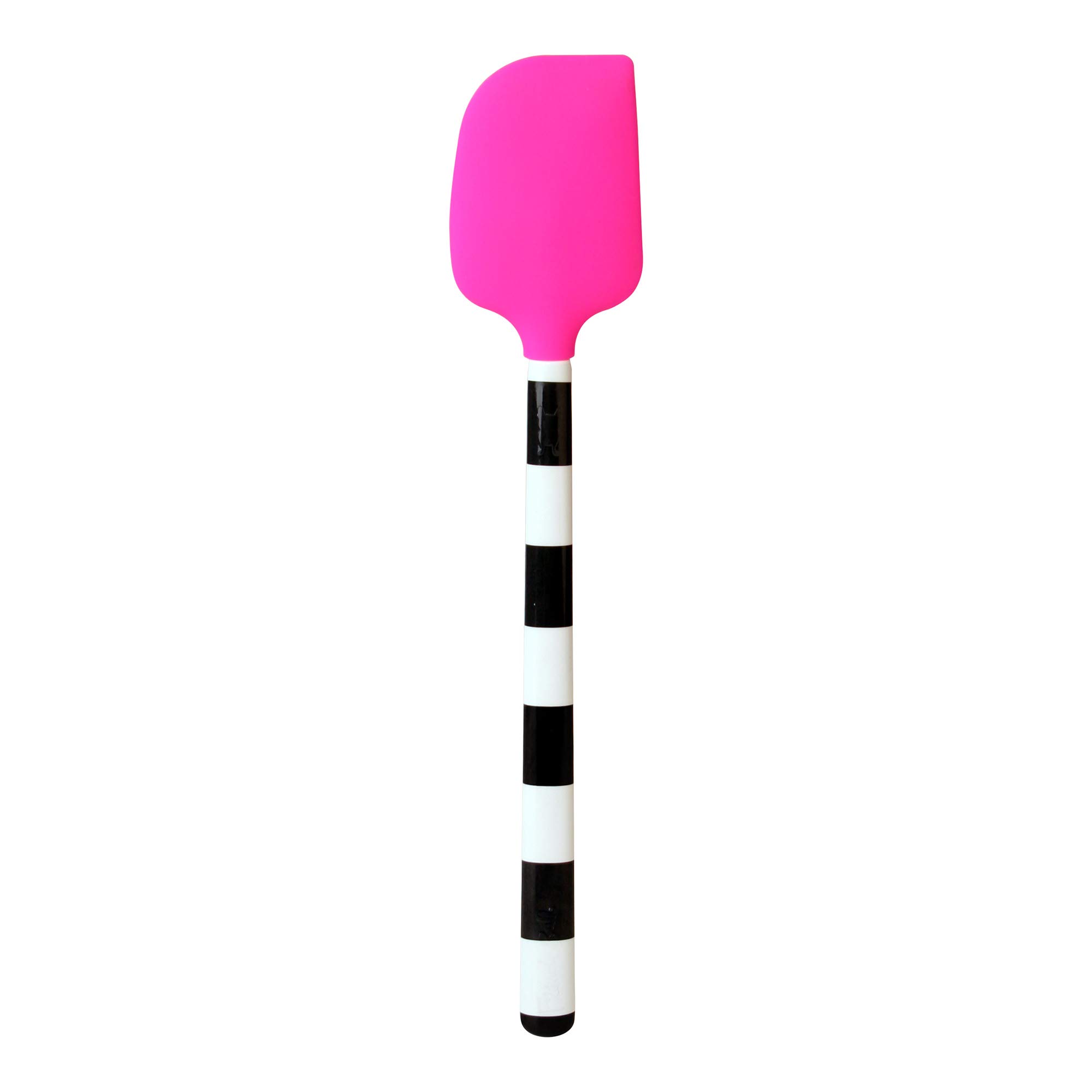 French Bull Easy Grip Melamine Handle Silicone Non-Stick Heat Resistant BPA-Free Kitchen Utensil Set (3-Piece, Pink) - Perfect for Cooking, Mixing, Baking & Serving - Ideal for Home Chefs & Professional Kitchens