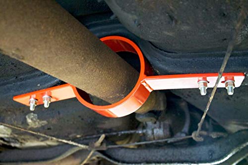 UMI Performance 4500-B Universal Drive Shaft Safety Loop - Heavy Duty Steel Construction for High-Performance Cars, Racing & Off-Road Vehicles