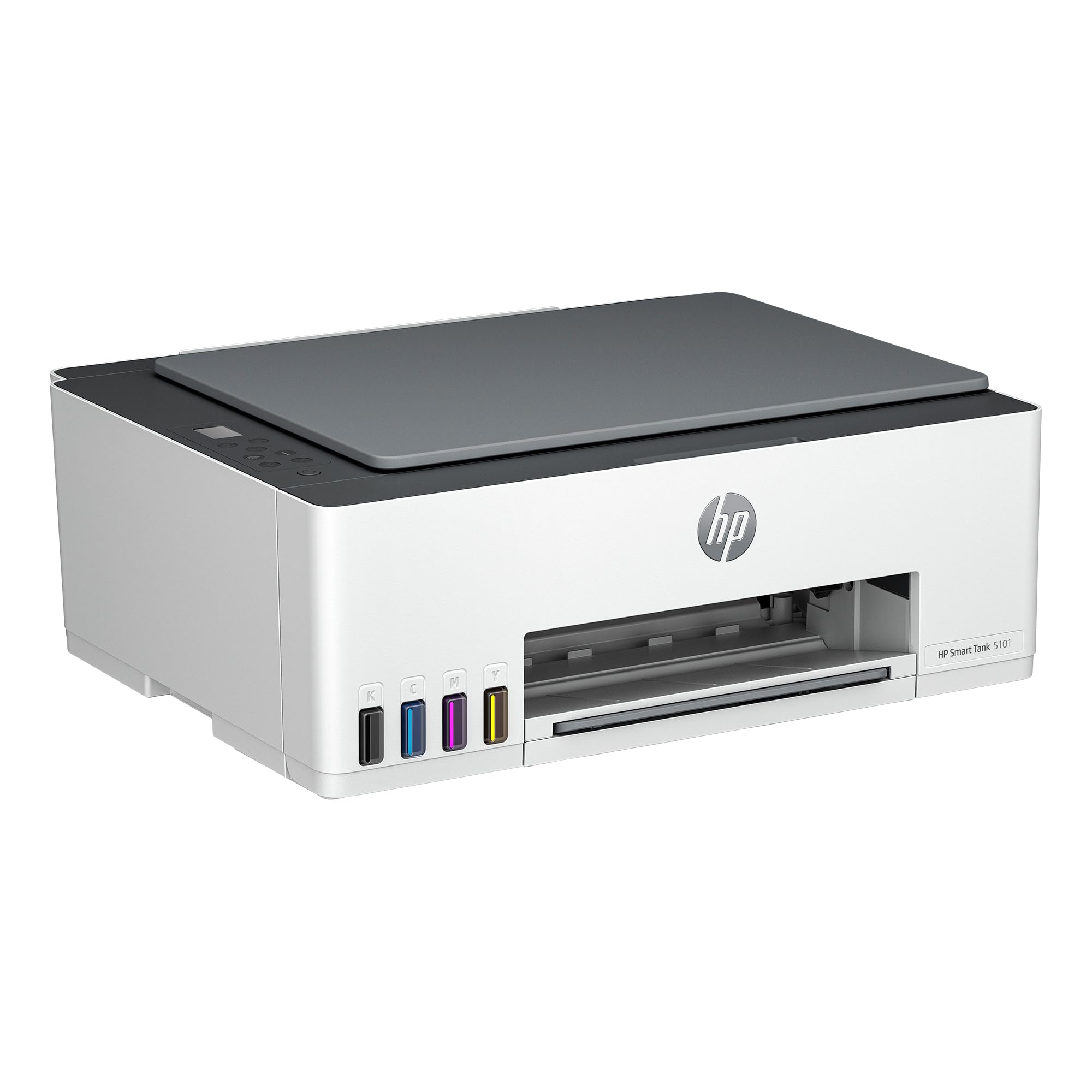 HP Smart Tank 5101 Wireless All-in-One Ink Tank Printer with 2 Years of Ink Included - Print, Scan, Copy - Best for Home & Office Use - Refillable Ink Tank System (1F3Y0A) - Perfect for Remote Work, School Projects, and Small Business Printing Needs