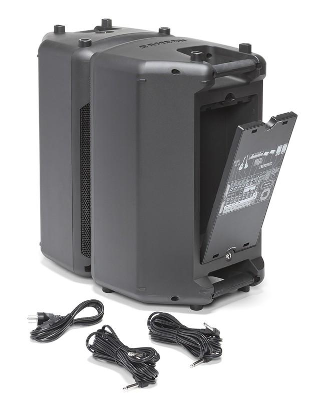 Samson XP1000 Portable PA System with Built-in Mixer & Bluetooth - All-in-One Sound System for Outdoor Events, Parties & Live Performances