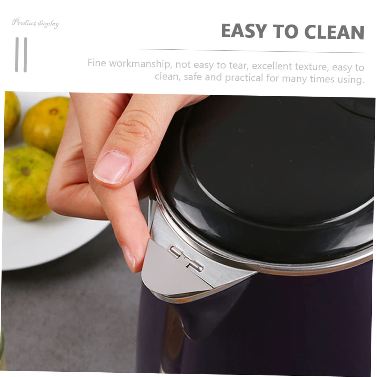 3pcs Leakproof Kettle Dust Cover - Electric Kettle Spout Cover & Tea Kettle Lid - Heat Resistant Blender Dust Protector for Kitchen Appliances - Perfect for Tea Kettles, Coffee Makers & Hot Water Dispensers