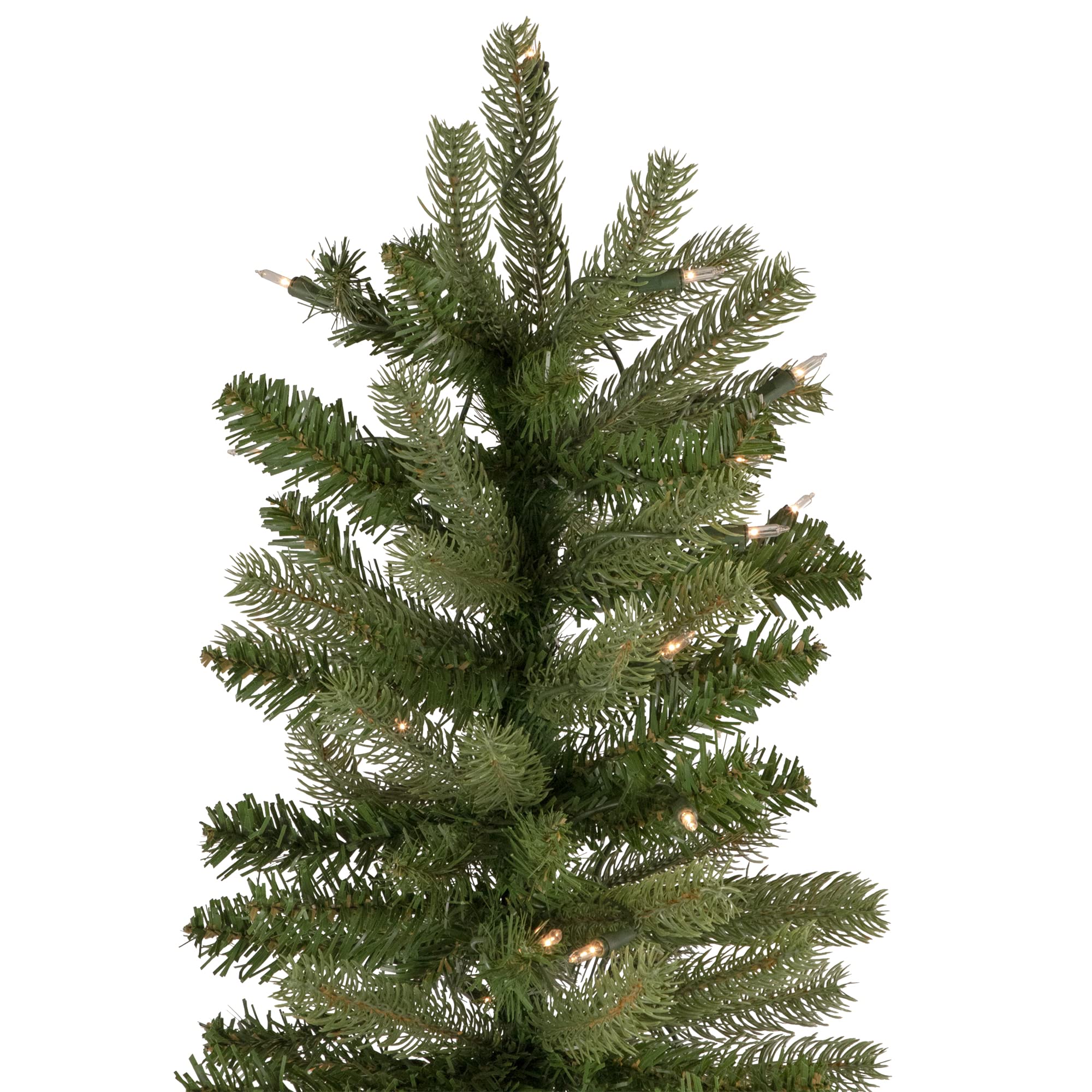 Northlight 7.5' Pre-Lit Wicklow Noble Fir Artificial Christmas Tree with Clear Lights - Perfect for Living Room, Office & Holiday Decor