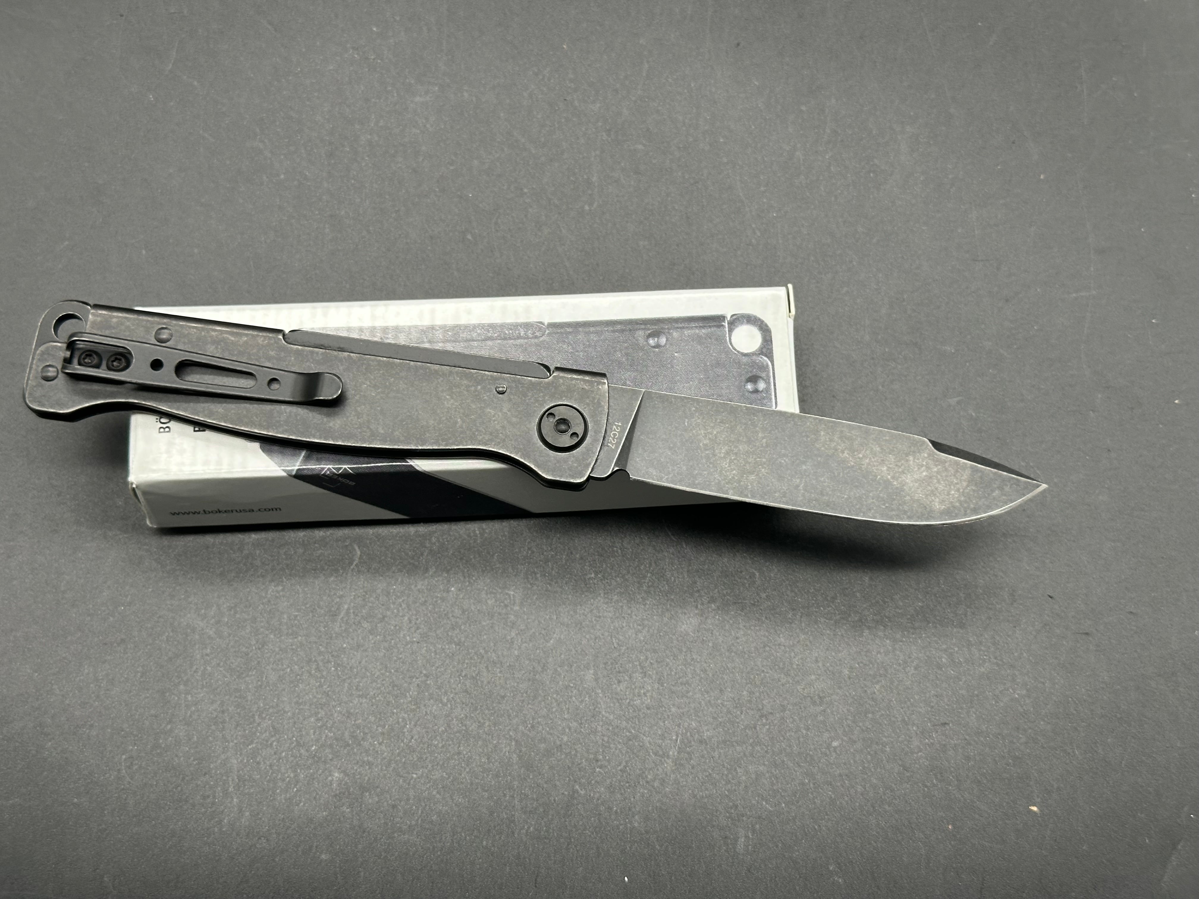 Boker Plus Atlas Slip Joint Knife - 2.6