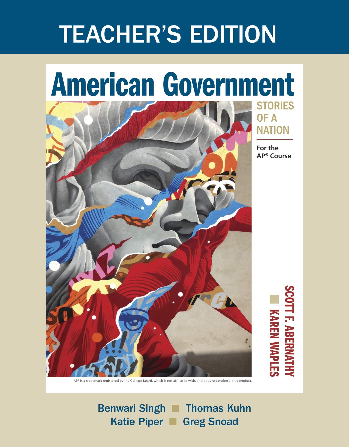 American Government Teacher's Edition Textbook - Stories of a Nation | High School & College Political Science Curriculum | Classroom Teaching & Homeschooling Resource