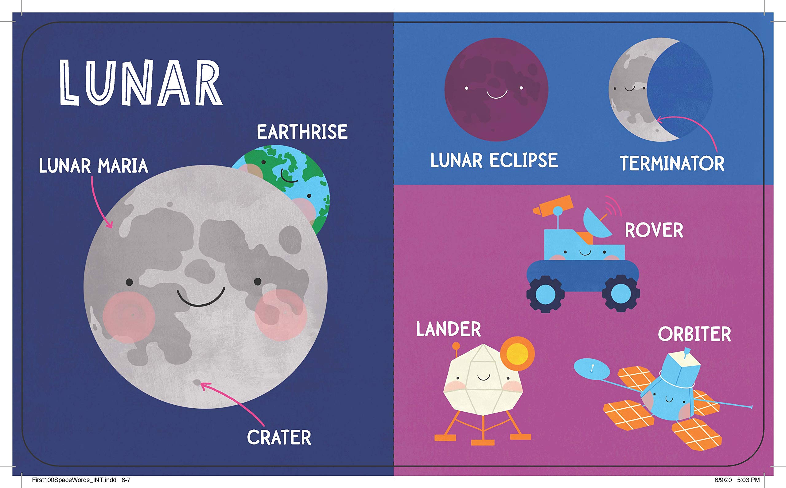 My First 100 Space Words Book for Babies & Toddlers - Planets, Stars, Solar System & Beyond | Early Learning STEAM Education by #1 Kids Science Author | Perfect for Bedtime Reading & Preschool Learning