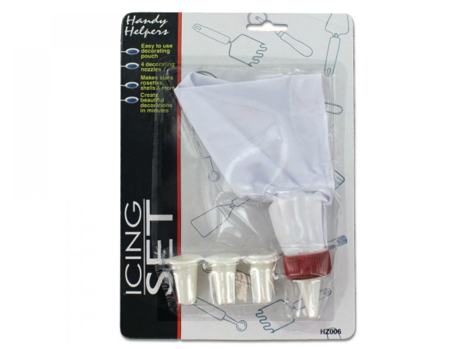 Handy Helpers 96-Piece Cake Decorating Set - Professional Baking Tools for Cake, Cupcake & Cookie Decorating | Perfect for Home Bakers & Professional Chefs | Kitchen & Dining Baking Supplies