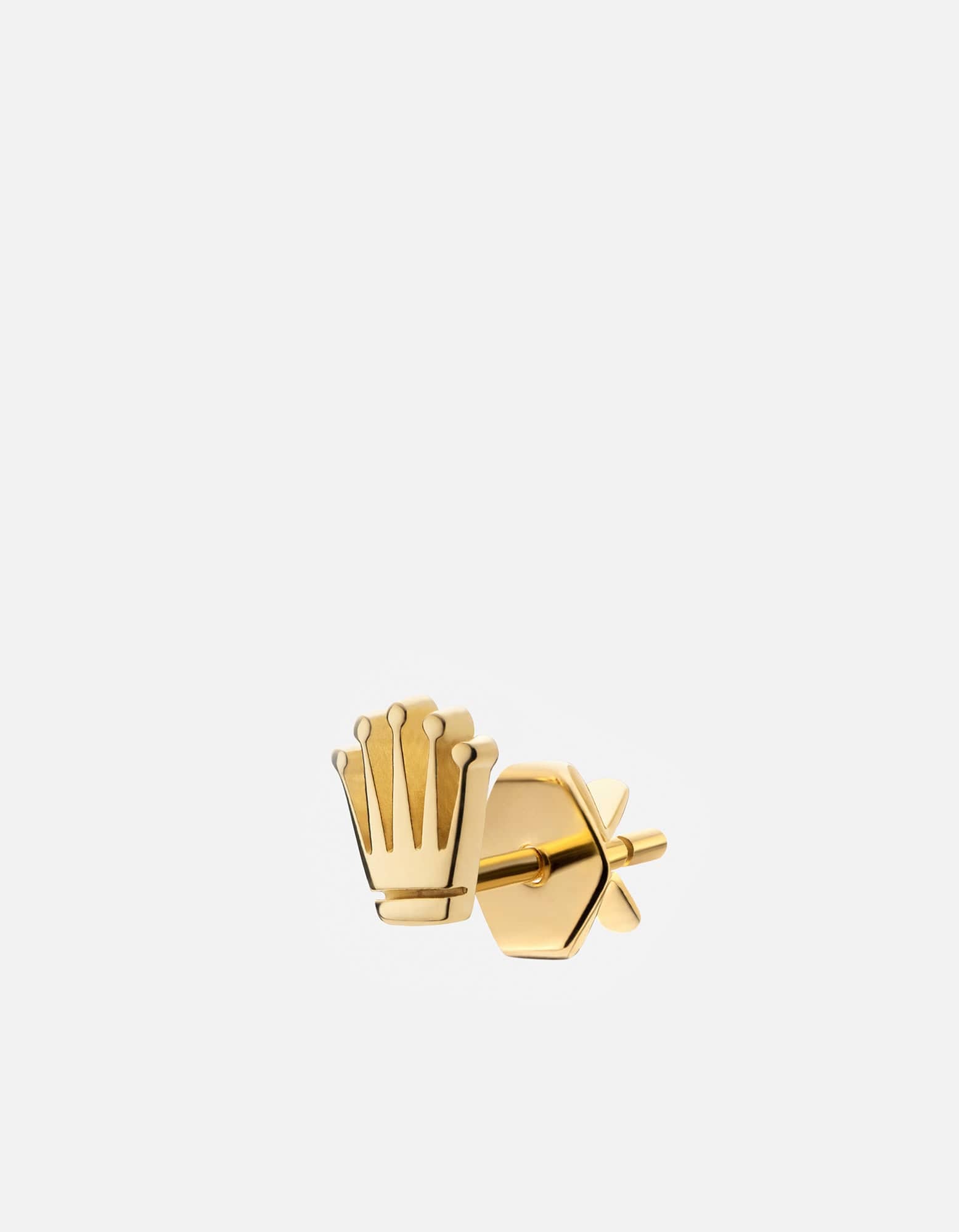 Empire Stud Earrings - 14K Gold Vermeil Hypoallergenic Earrings for Women - Perfect for Everyday Wear, Parties & Special Occasions