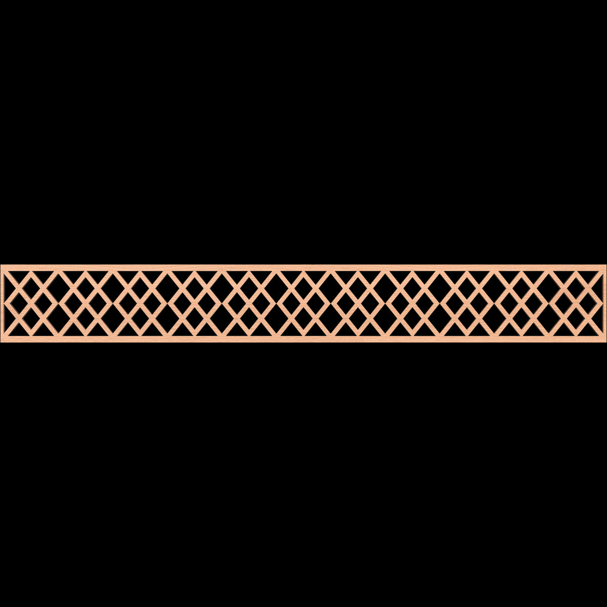 Hadley Fretwork Moulding - Decorative Wood Trim for Home & Furniture DIY Projects | Perfect for Crown Molding, Wall Paneling and Cabinet Accents