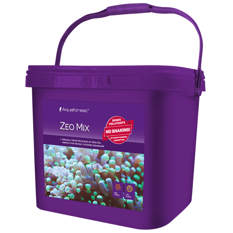 Aquaforest ZEOmix Coral Reef Saltwater Aquarium Supplement (1000ml/5000ml) - Essential for Marine Tank Maintenance & Coral Growth