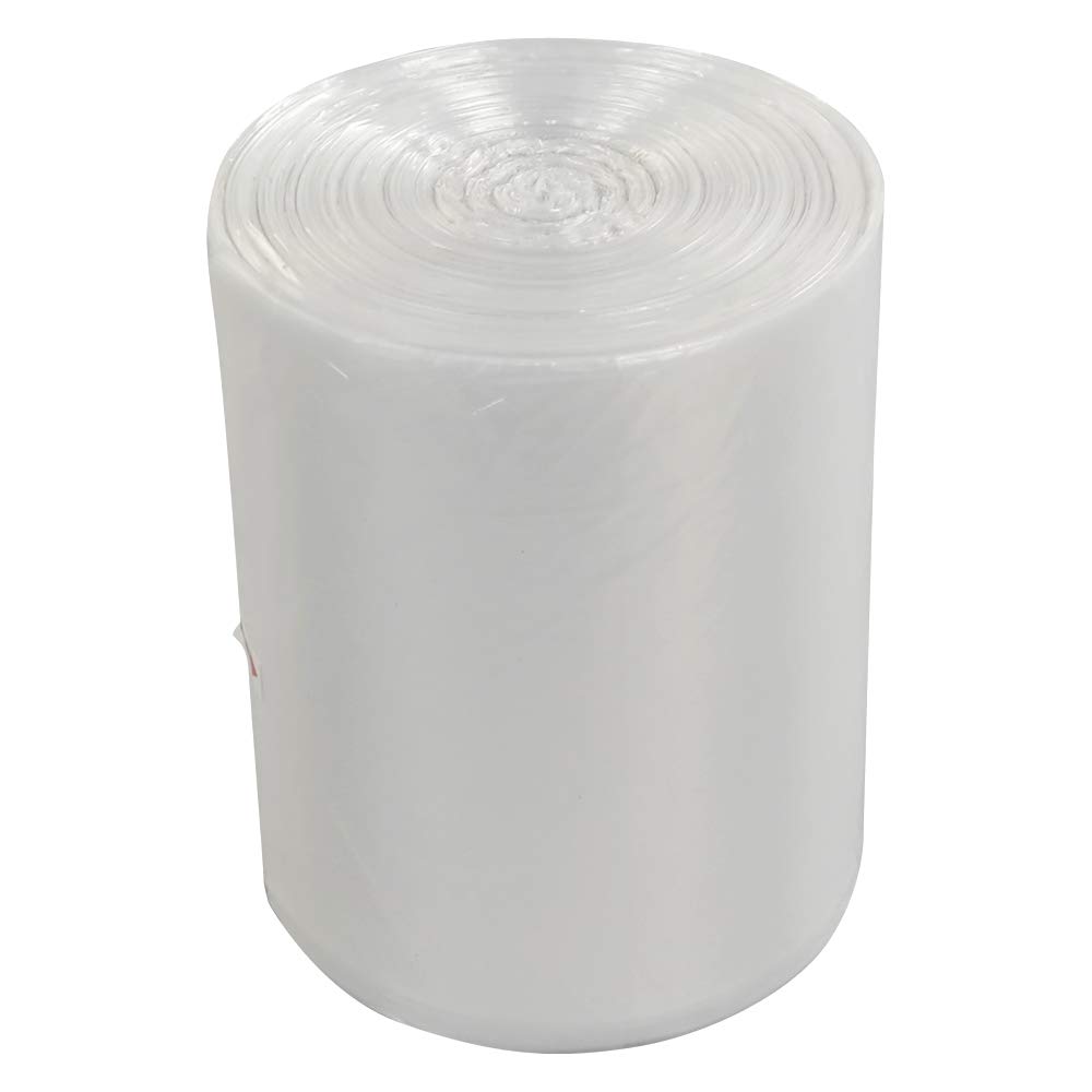 4 Gallon Clear Trash Bags - 1500 Count Small Garbage Bags (15 Rolls) | Heavy Duty, Leak Proof | Perfect for Kitchen, Bathroom, Office & Car Waste Disposal