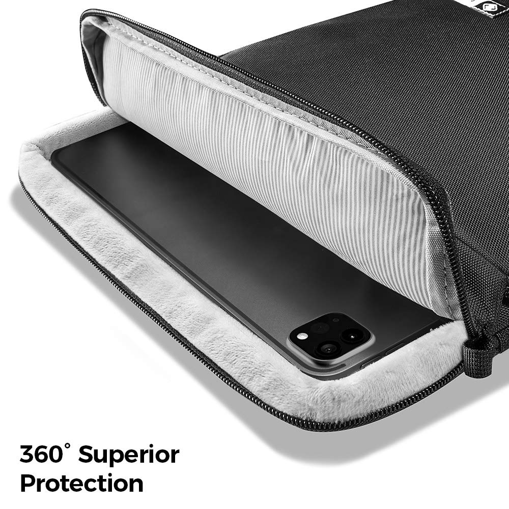 tomtoc 11 Inch Tablet Sleeve Case for iPad Pro M4/Air M2 (2024), iPad Pro M2/M1, iPad 10/Air 5 (2022) - Protective Cover Compatible with Magic Keyboard & Smart Keyboard Folio - Perfect for Work, Travel, and School Use