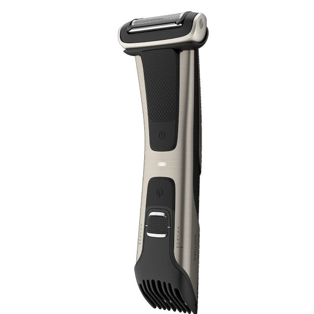 PHILIPS Bodygroom Pro Series 7000 BG7025 Men's Body Groomer & Trimmer - Certified Refurbished with Home Essentials Warranty | Perfect for Travel, Gym & Personal Grooming