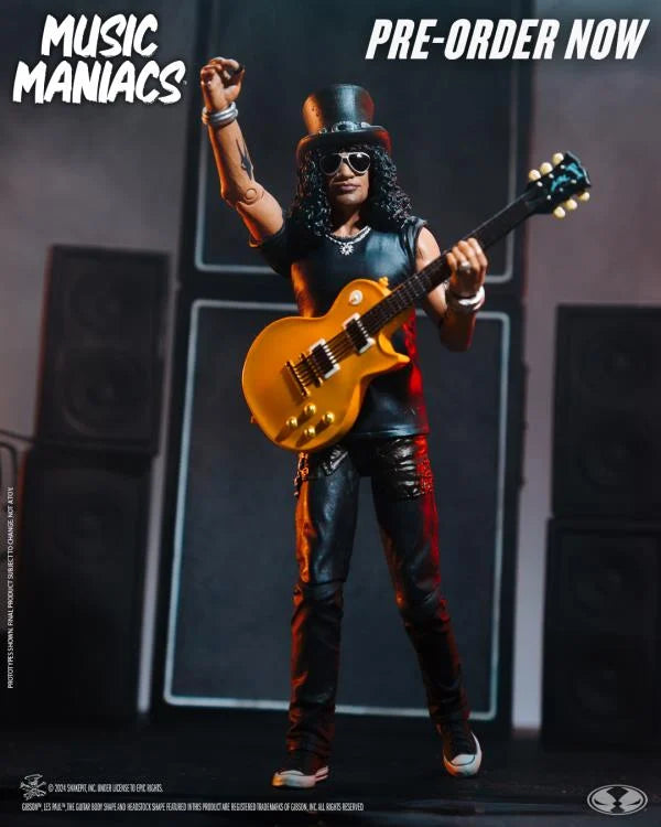 Slash Music Maniacs Limited Edition Collectible Action Figure - Perfect for Display, Gifts & Music Lovers Collection