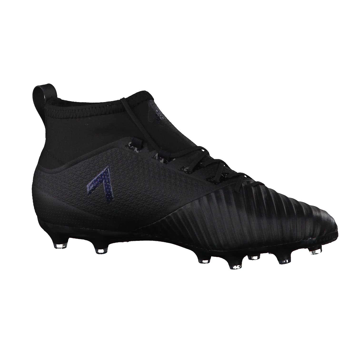 adidas Ace 17.2 FG Soccer Cleats for Men - Core Black/Utility Black - Size UK 7.5 - Perfect for Professional Matches & Training Sessions