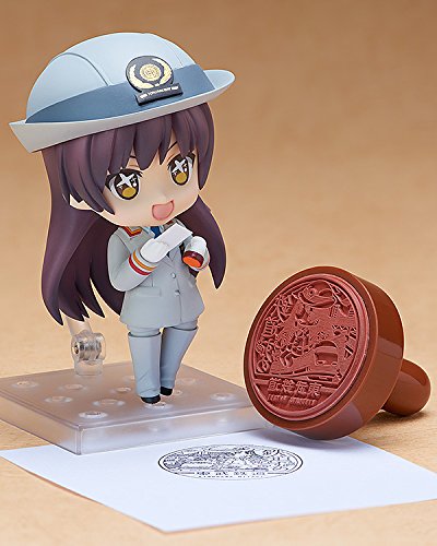 Tomytec Tetsudou Musume Miyabi Kinugawa Nendoroid Action Figure - Anime Collectible Doll for Train Enthusiasts | Perfect for Display, Gifts, and Anime Collections