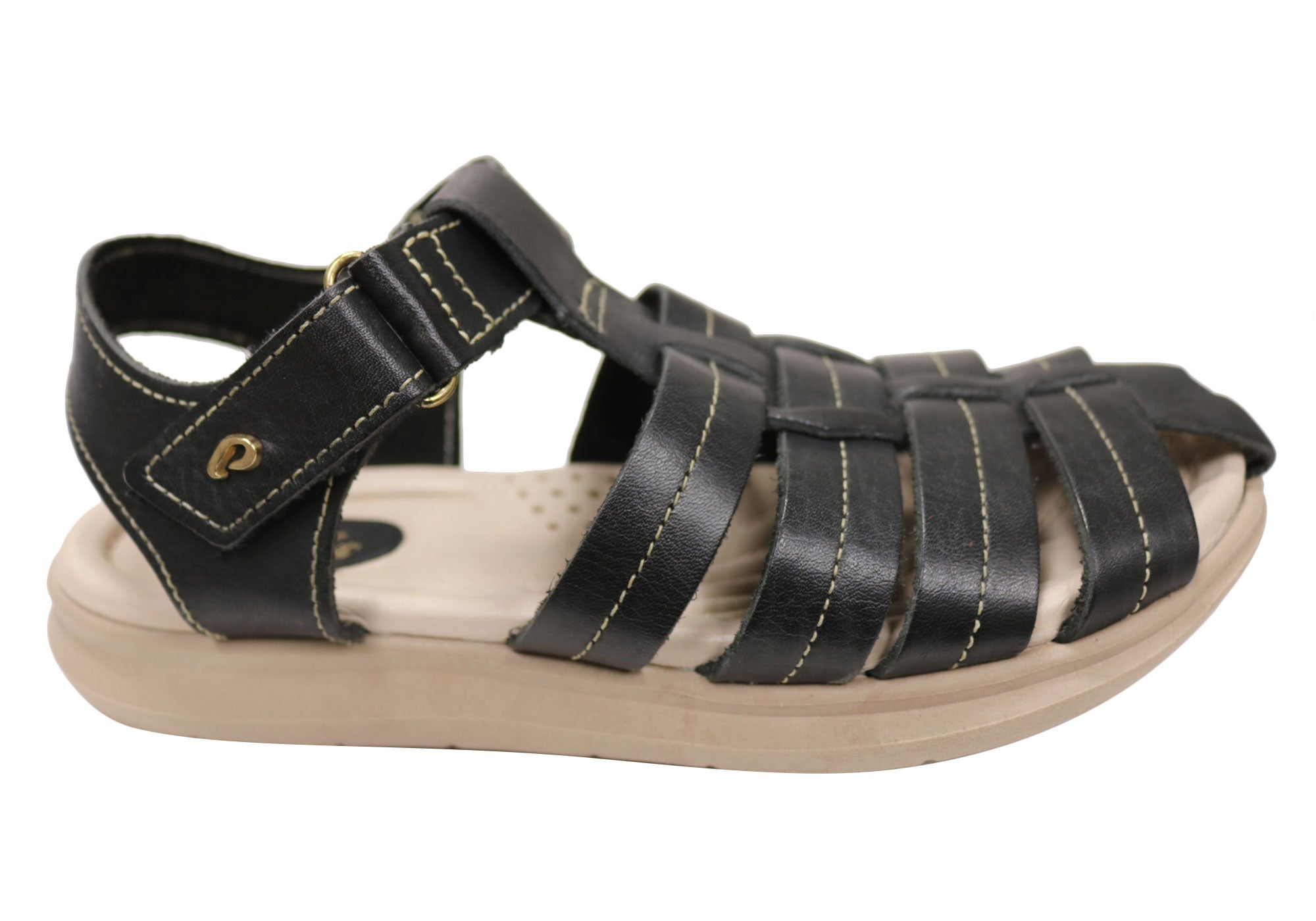 Nancy Women's Comfortable Leather Sandals - Handmade in Brazil - Casual Summer Walking Shoes for Beach, Vacation & Everyday Wear