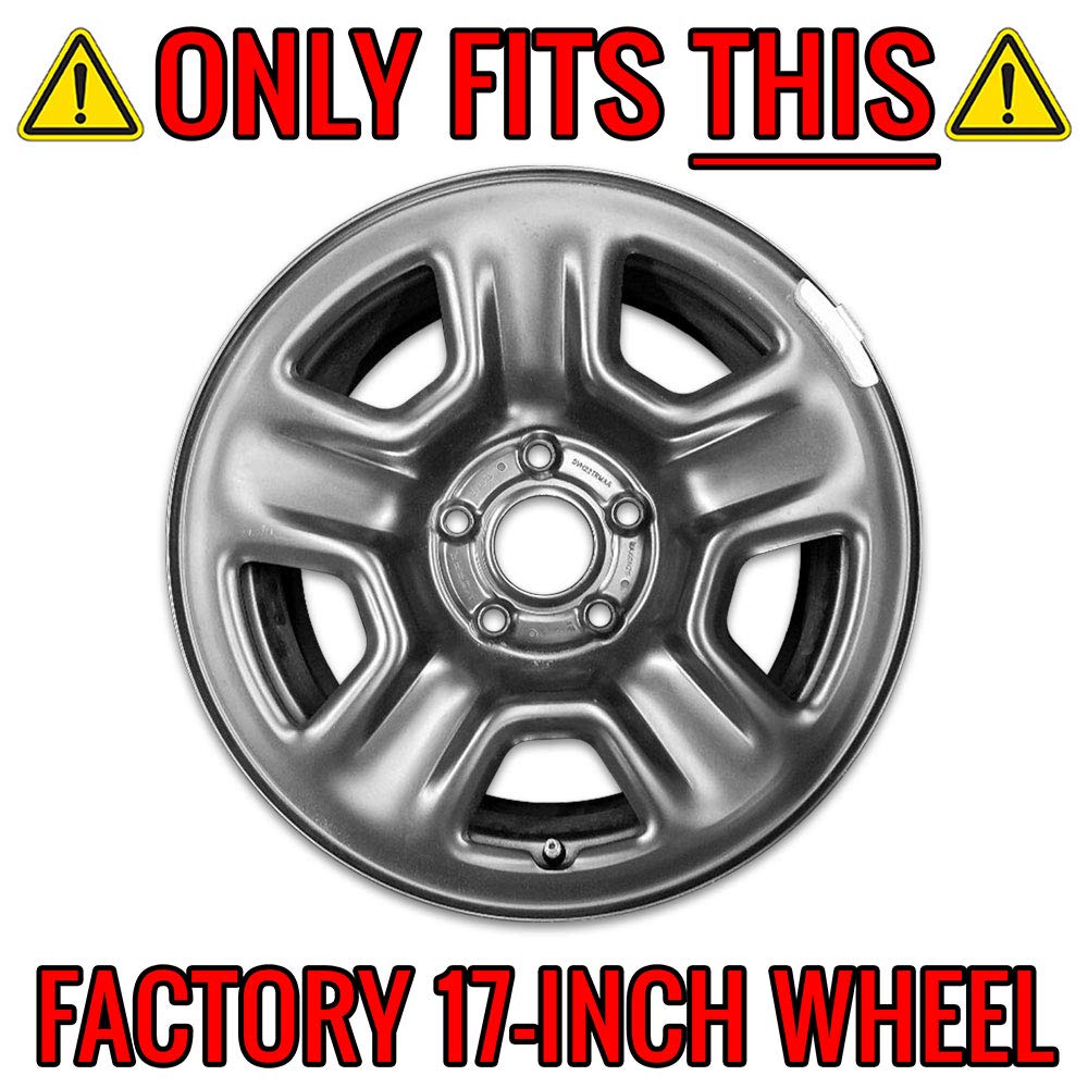 4-Piece Chrome 5-Spoke 17