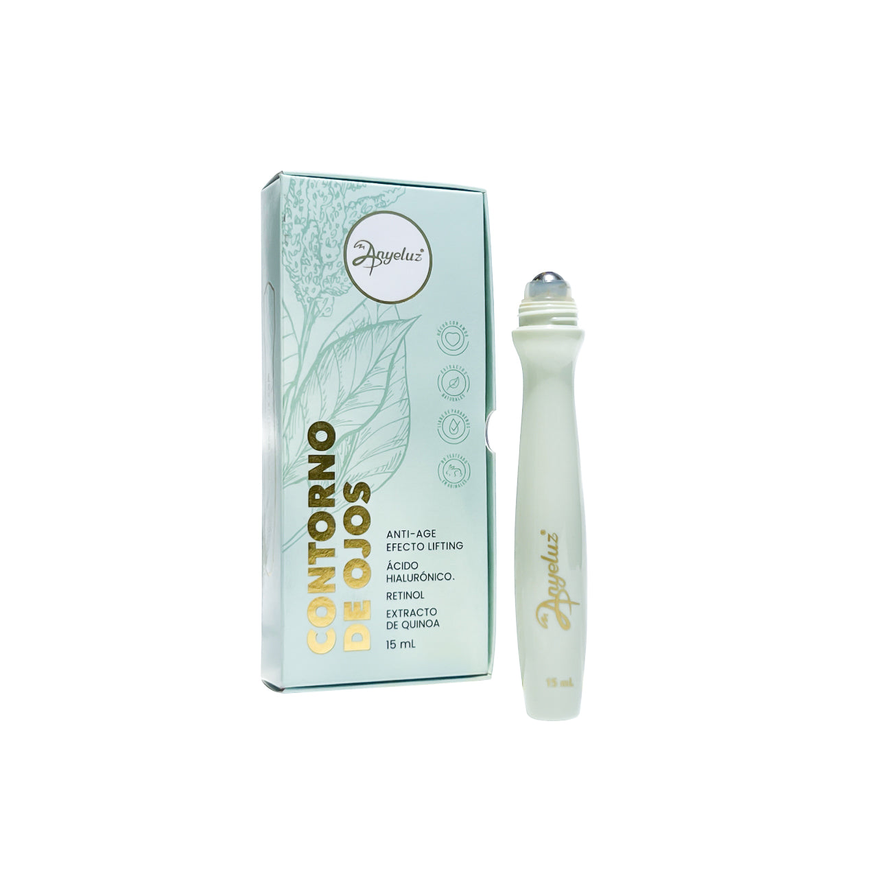 Anyeluz Eye Contour Cream - Dark Circle & Puffiness Reduction for Bright, Youthful Eyes | Day & Night Use for Women & Men