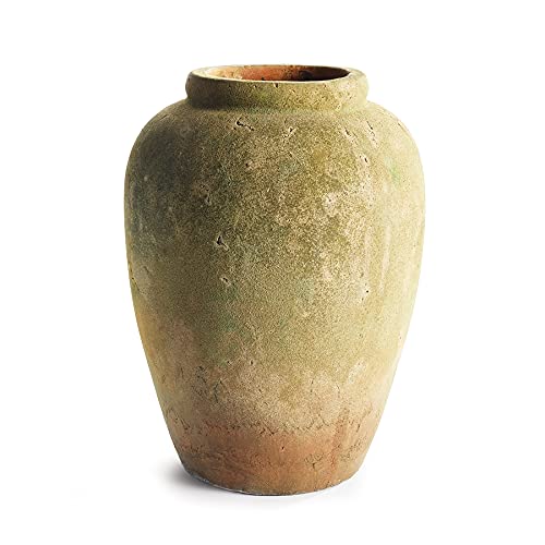 Weathered Garden Urn - 18.75 Inch Antique Style Outdoor Planter Pot | Napa Garden Collection | Perfect for Patio, Porch & Landscape Decor