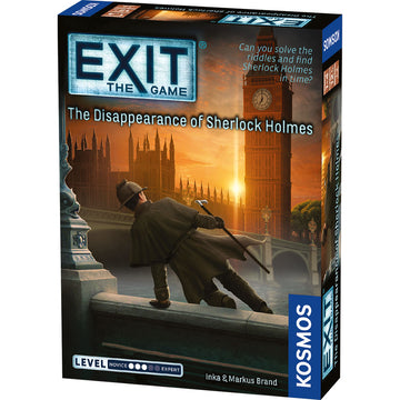 EXIT: The Game – The Disappearance of Sherlock Holmes | Escape Room Board Game for Adults & Teens | Perfect for Family Game Nights & Party Entertainment