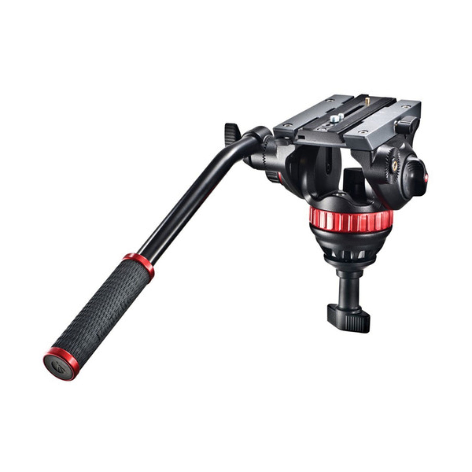 Manfrotto MVH502A Professional Fluid Video Head & MVT502AM Aluminum Tripod with Carrying Bag - Perfect for DSLR Cameras, Video Shooting, Live Streaming & Outdoor Photography