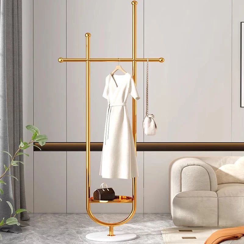 Stylish Clothes Hanging Organizer for Closet - Space Saving Wardrobe Storage Solution for Dresses, Shirts & Jackets | Perfect for Bedroom, Closet & Travel