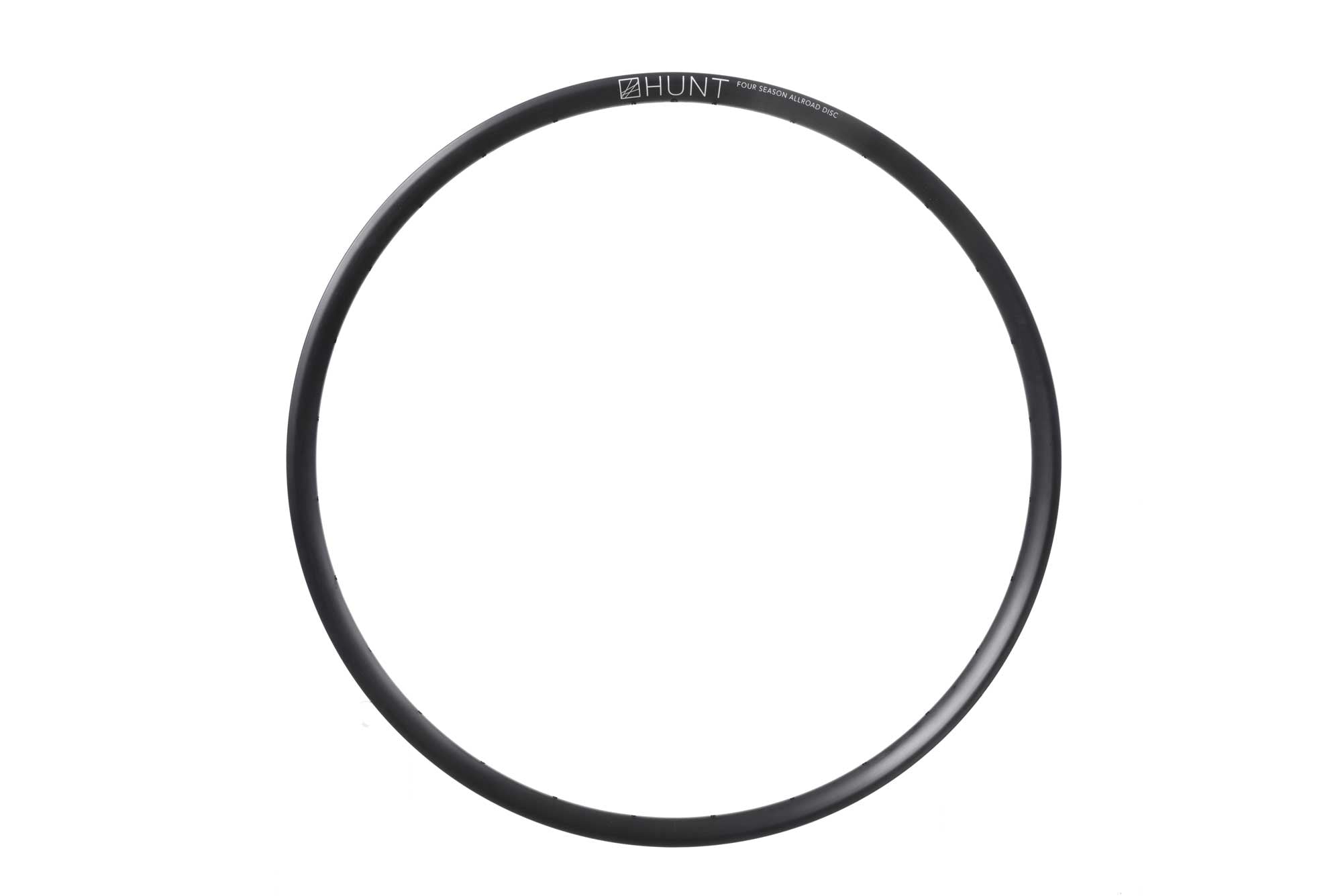 HUNT 4 Season All-Road Disc Brake Wheelset - Front & Rear Bike Wheels for Road, Gravel & Cyclocross | Perfect for All-Weather Cycling & Adventure Riding