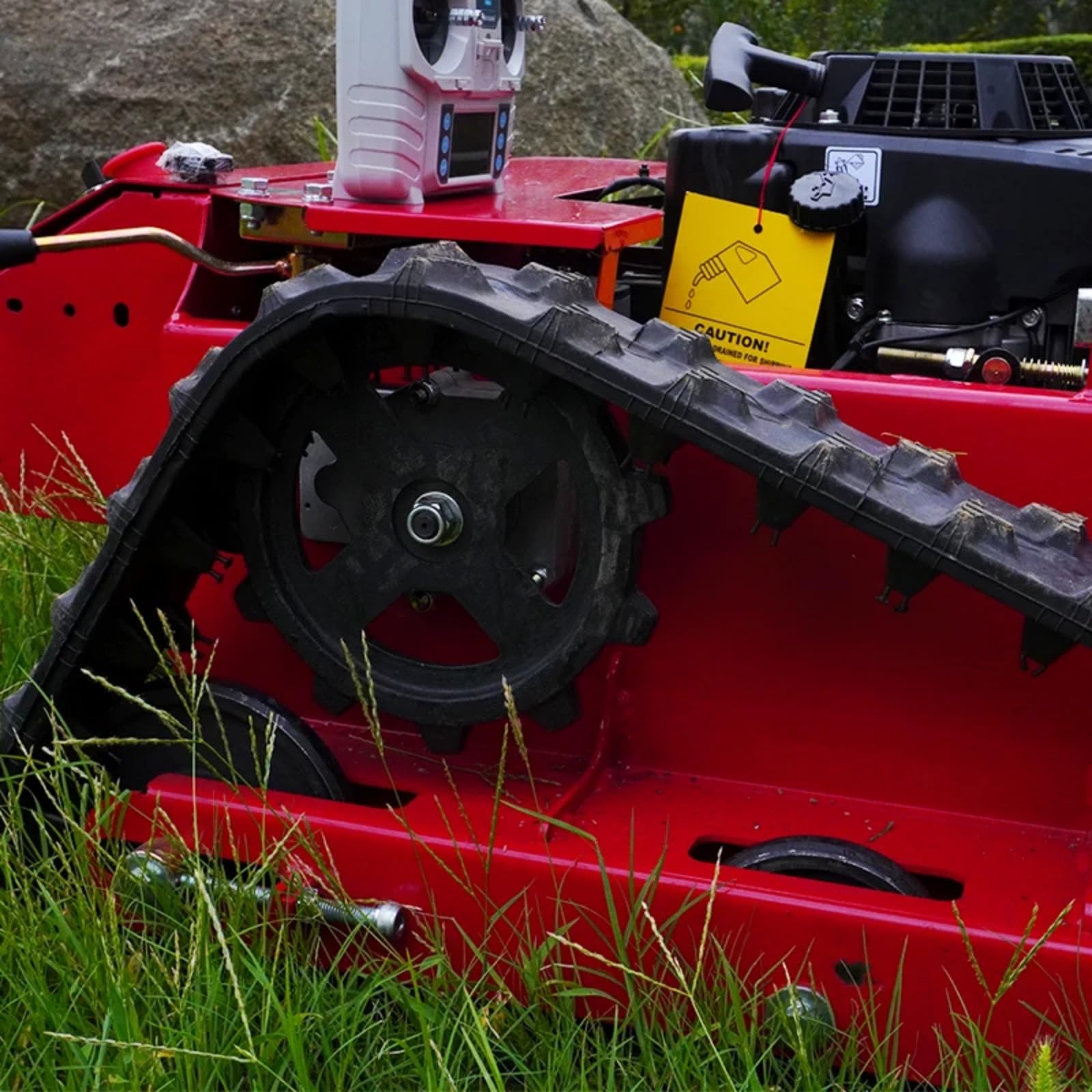 45° Climbing Remote Control Lawn Mower Robot - Adjustable & Multifunctional RC Mower for Garden, Yard, Highway Slopes - Perfect for Steep Terrain & Large Area Lawn Care
