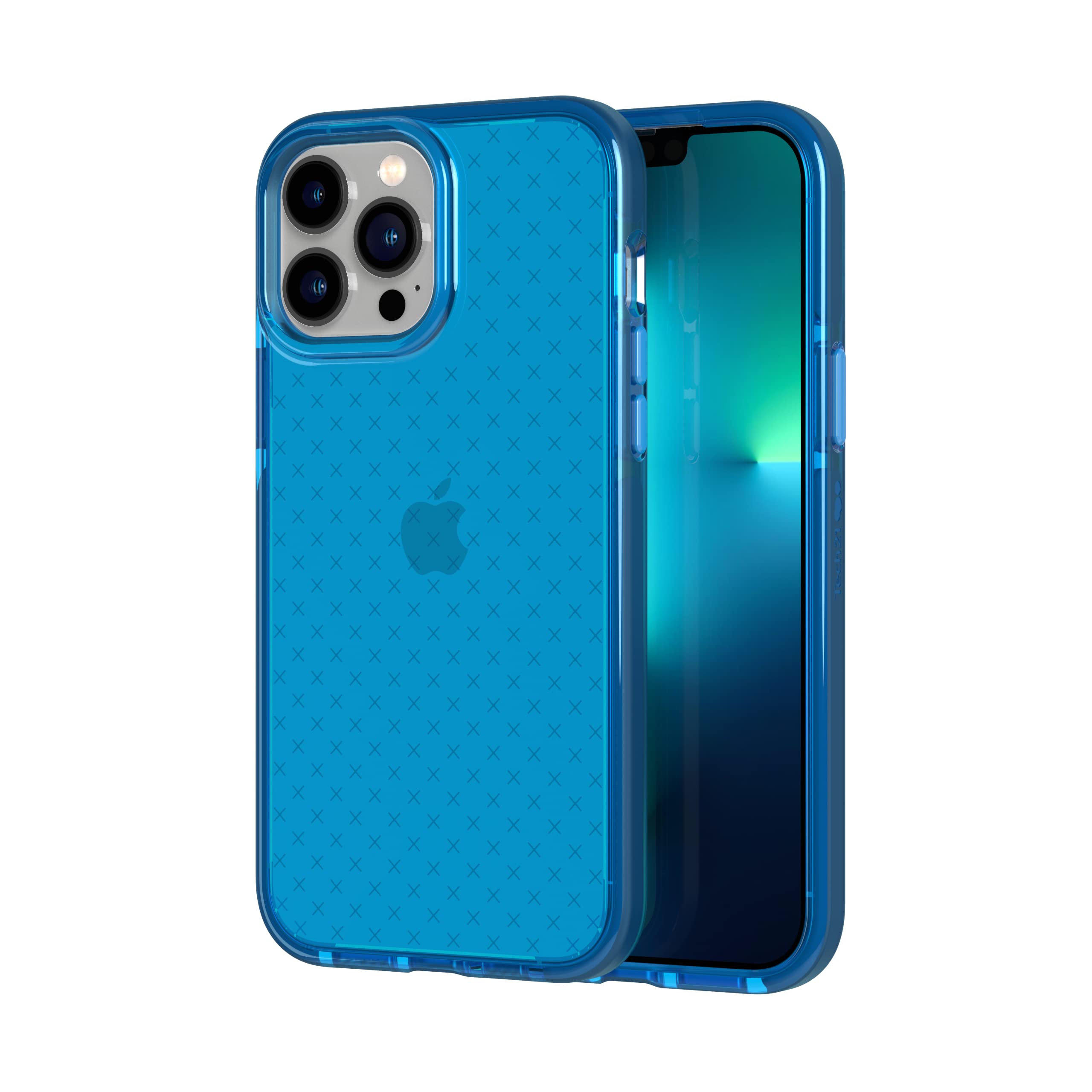 Tech21 Evo Check iPhone 13 Pro Max Case - Ultra Protective Shockproof Cover with 16ft Drop Protection | Perfect for Outdoor, Work & Travel Use