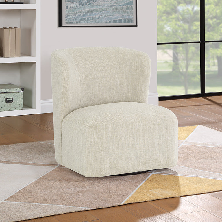 Office Star Ave Six Lucia Swivel Chair - Ergonomic Mesh Back Office Chair with Adjustable Height and 360° Rotation - Perfect for Home Office, Conference Rooms & Workspaces