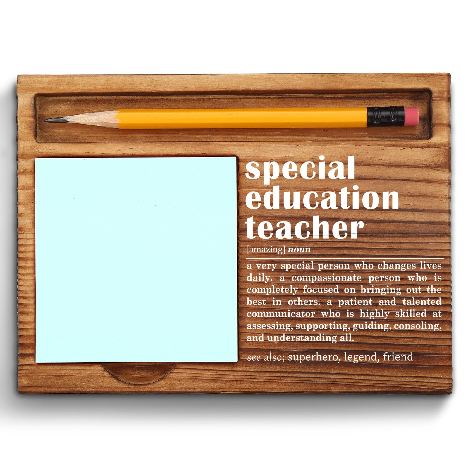Special Ed Teacher Sticky Note Holder - Perfect Gift for Educators & Students