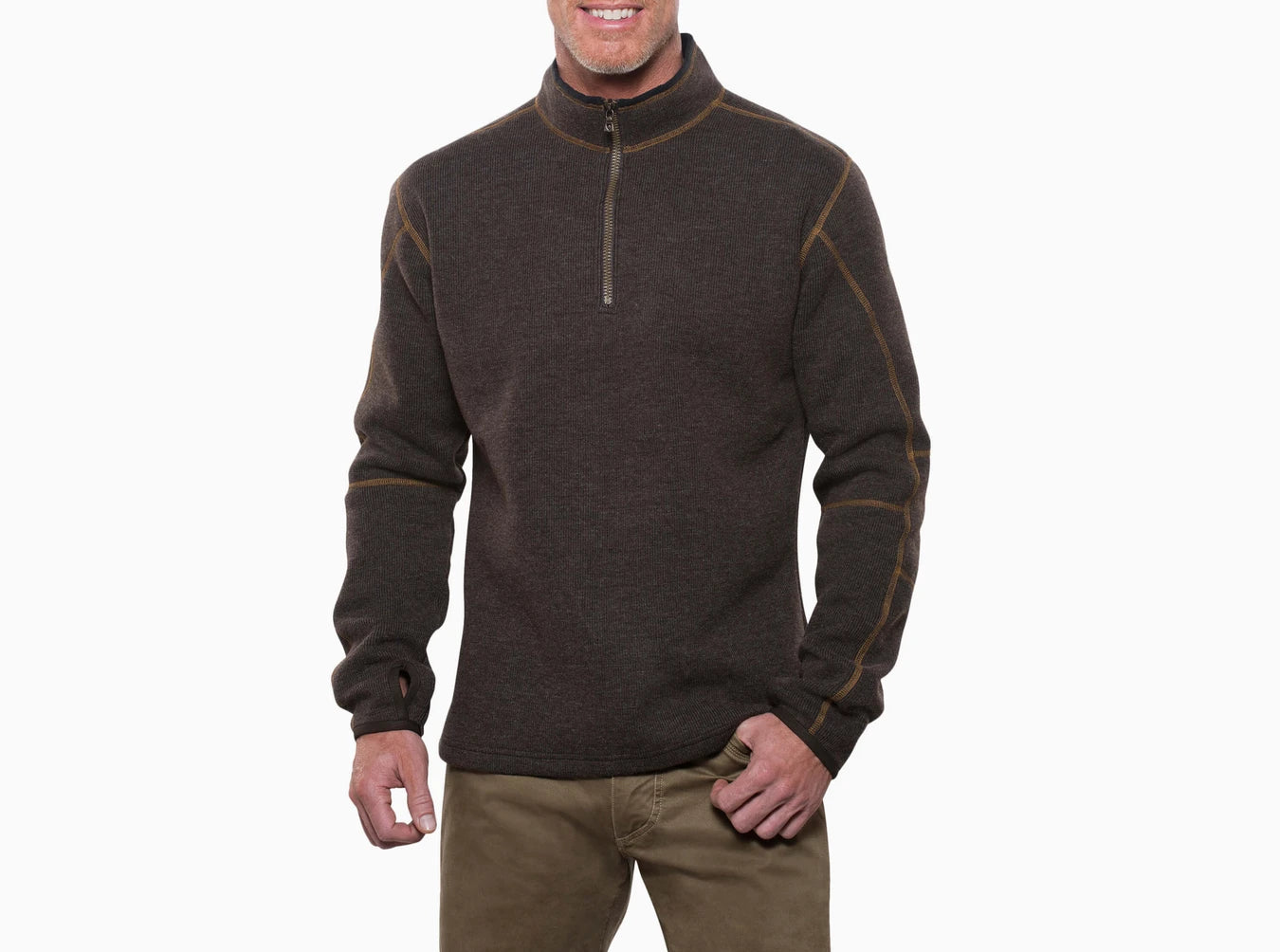 Kuhl Thor 1/4 Zip Men's Pullover - Lightweight Fleece Quarter-Zip Jacket for Hiking, Camping & Outdoor Adventures