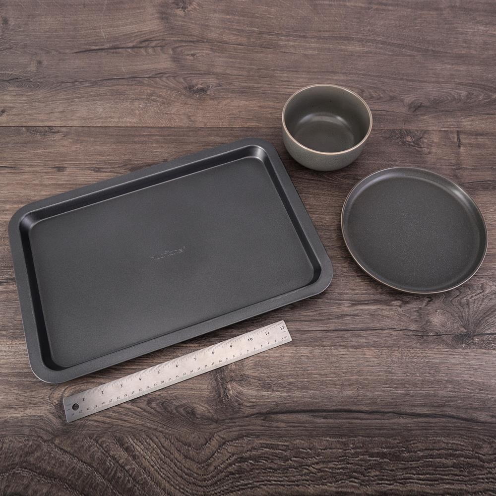 Premium Non-Stick Large Cookie Sheet - 18x13 Inch Baking Pan for Cookies, Pizza, Roasting & More - Perfect for Home Baking, Meal Prep & Holiday Cooking
