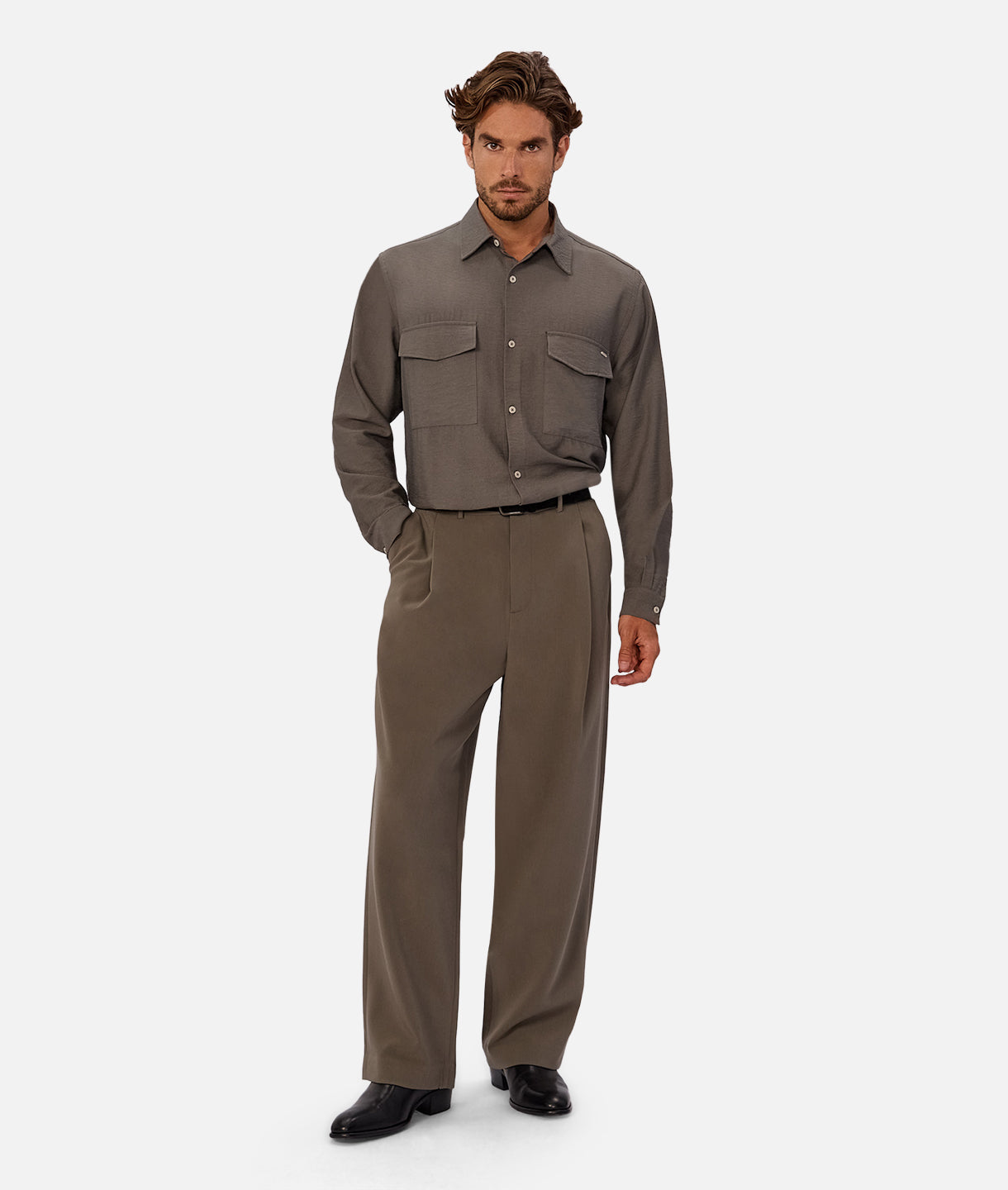 Lusso Pant Clover - Stylish and Comfortable Women's Pants for Work, Travel & Everyday Wear | Premium Stretch Fabric & Trendy Design