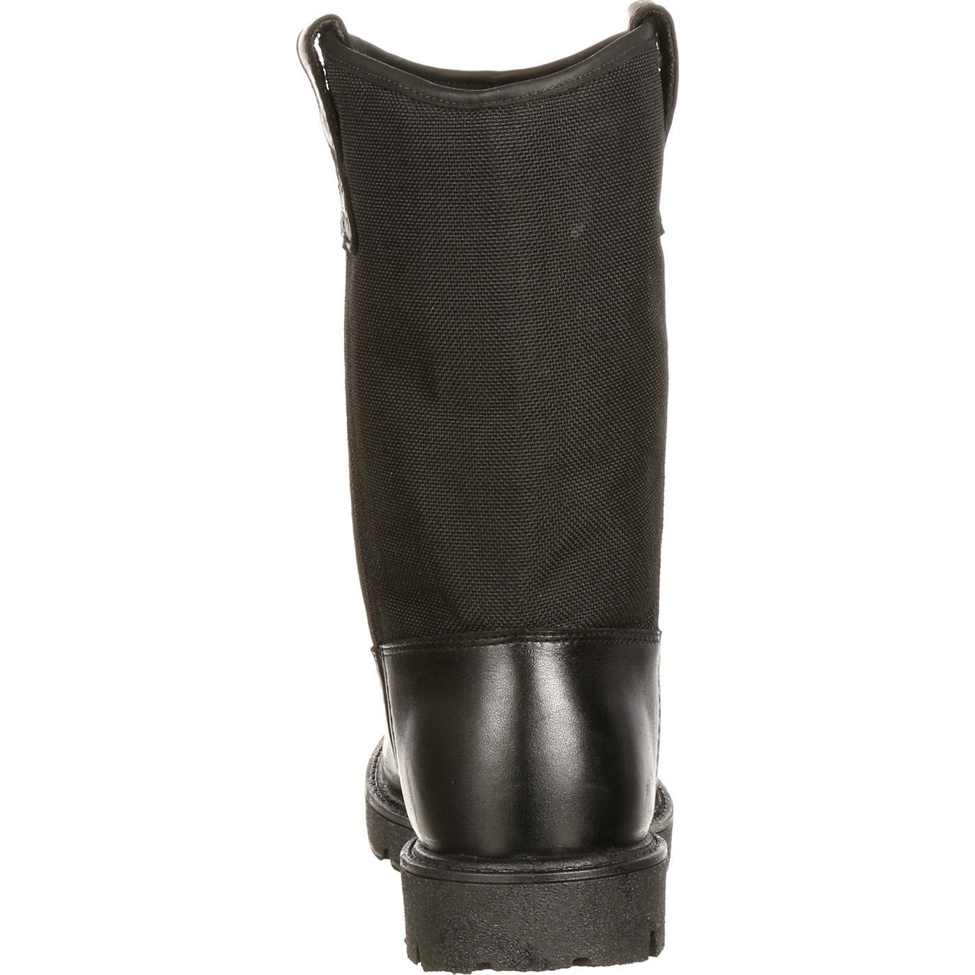 ROCKY Warden Pull-On Wellington Boots for Public Service & Outdoor Work