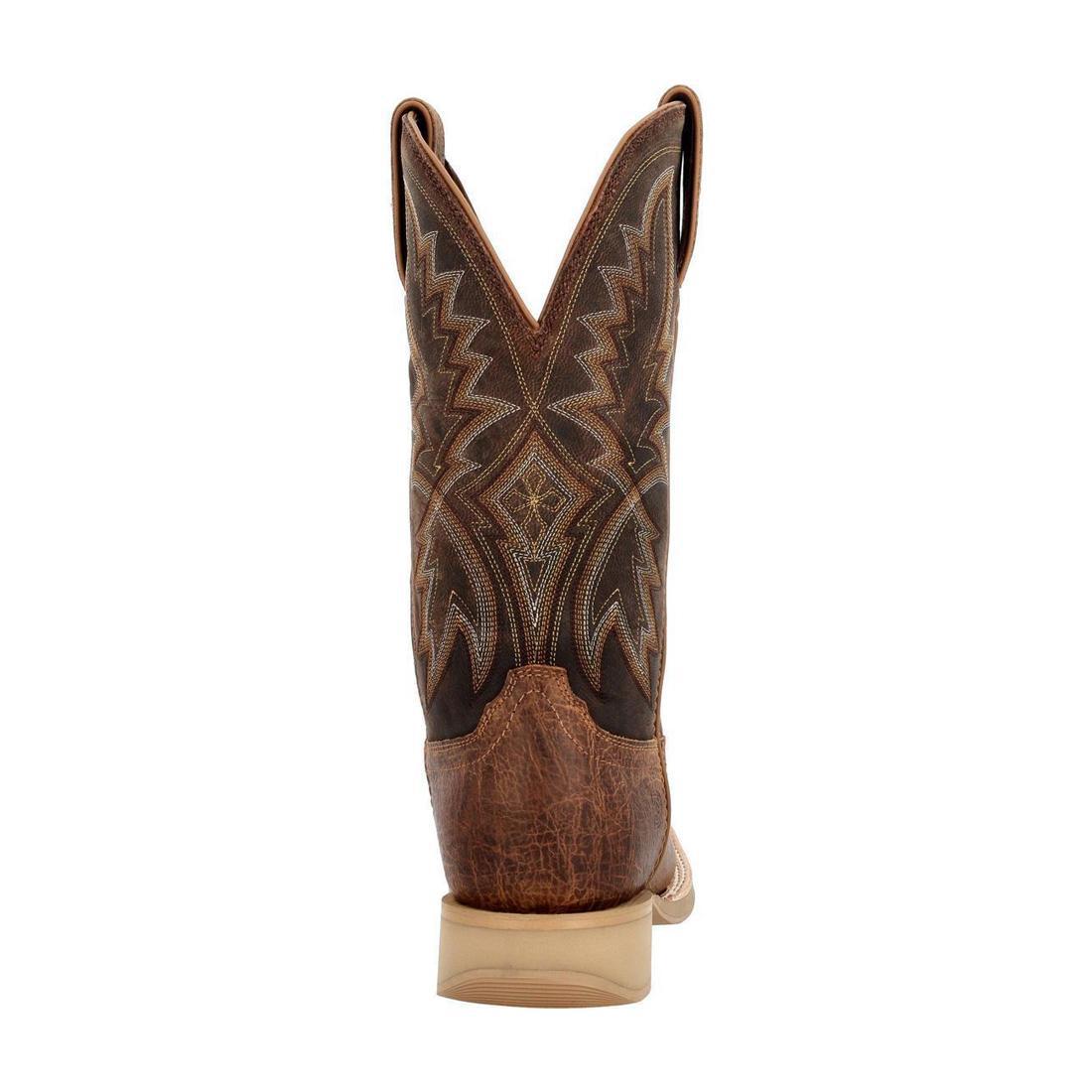 Rebel Pro Lite Rustic Tan & Tobacco Western Boots for Men - Durable Cowboy Boots for Riding, Work & Outdoor Activities