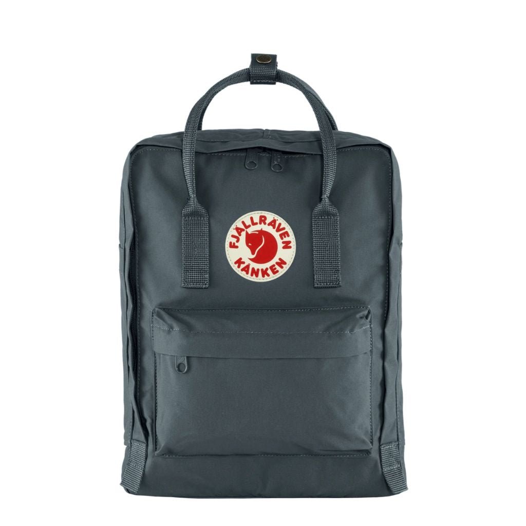 Fjallraven Kanken Backpack - Lightweight Durable Graphite Daypack for School, Travel & Hiking | Water-Resistant Laptop Backpack for Men & Women
