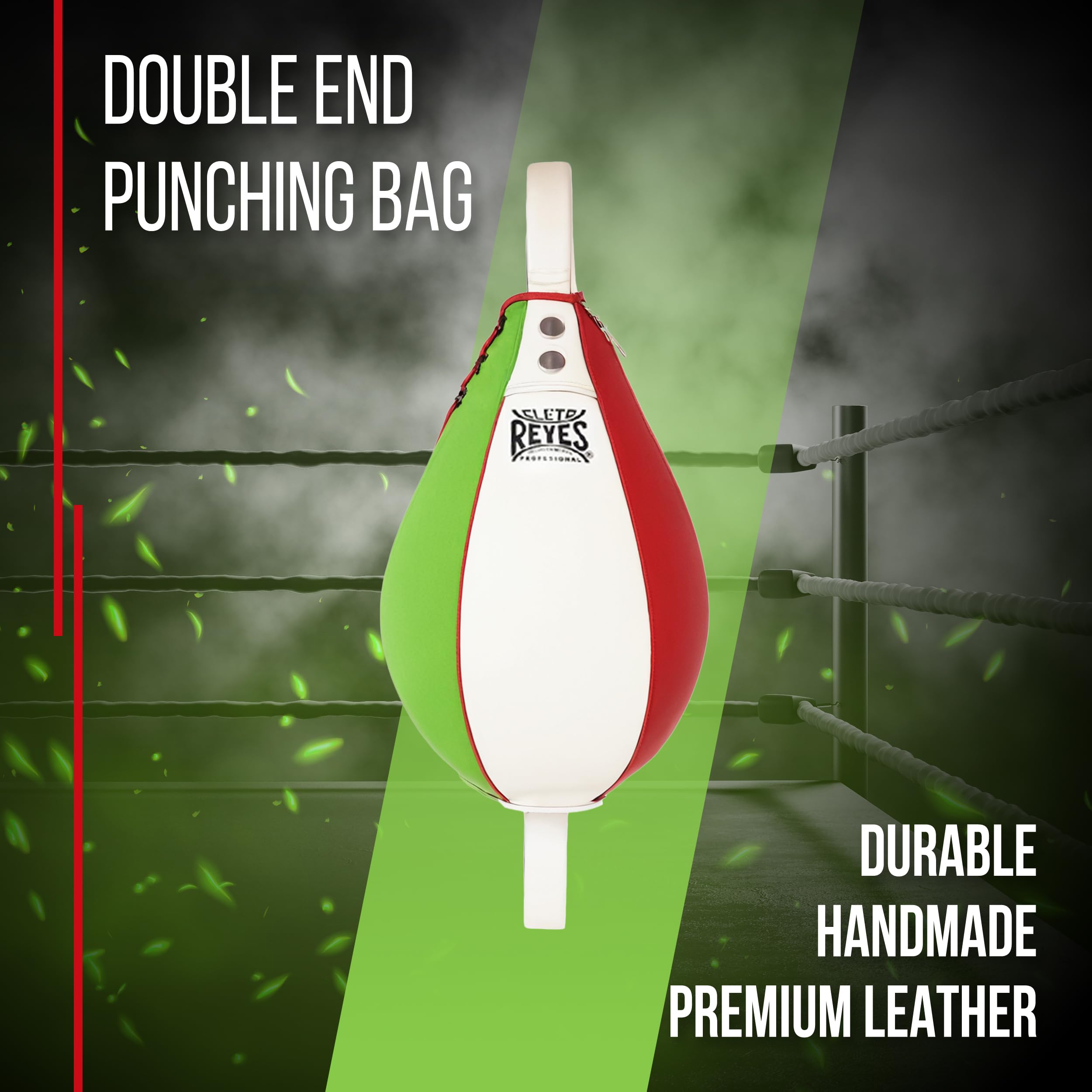 Cleto Reyes Double End Punching Bag - Professional Boxing Training Equipment for MMA, Kickboxing & Muay Thai | Perfect for Home Gym, Boxing Workouts & Martial Arts Practice