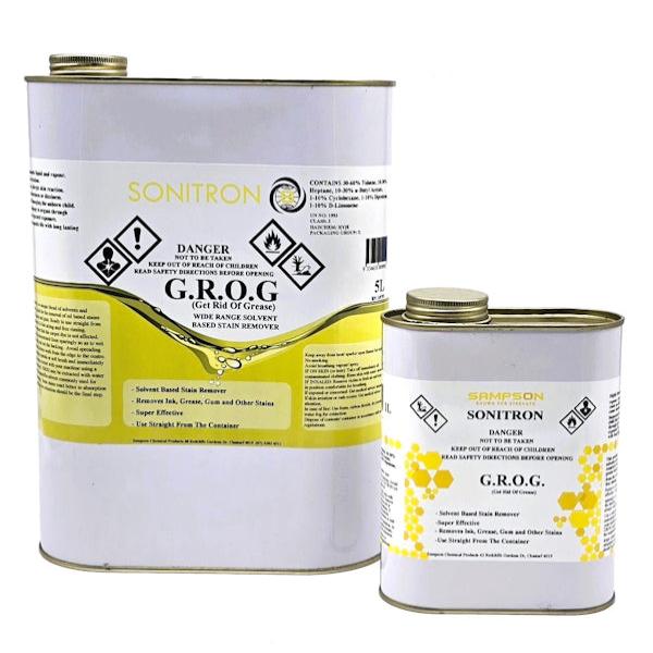 Sonitron GROG Carpet Cleaner Spray - Professional Pre-Treatment Solution for Deep Cleaning Carpets, Upholstery & Stains - Perfect for Home, Office & Commercial Use